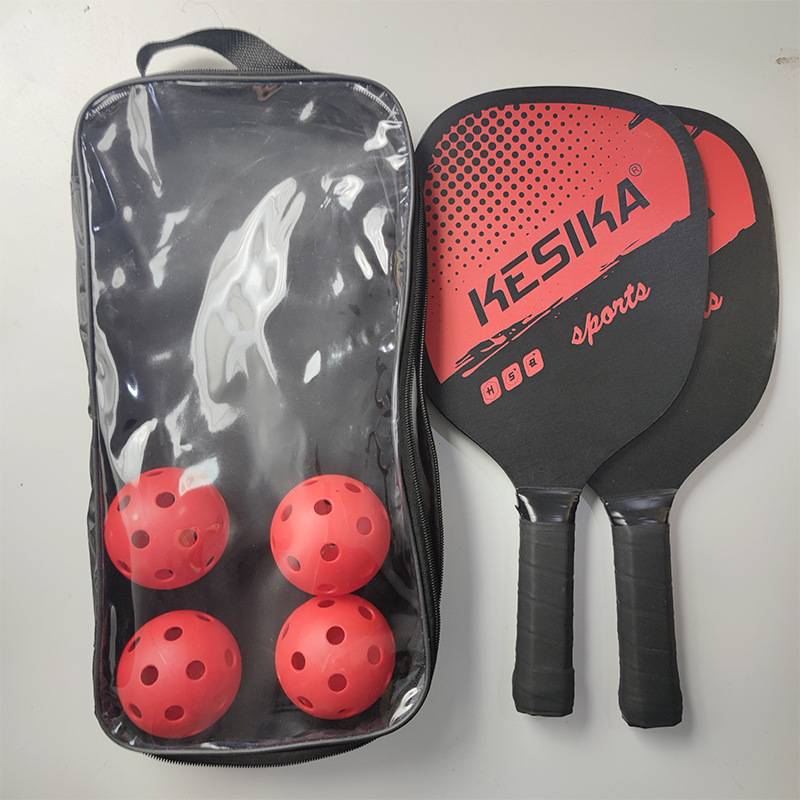 Pickleball ball racket set outdoor sports training equipment combined with 2 rackets to send 4 goals