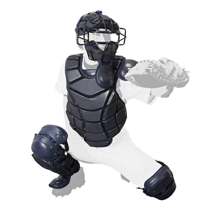 [Nine Innings Baseball] Mizuno Mizuno hard adult baseball catcher set in Japan