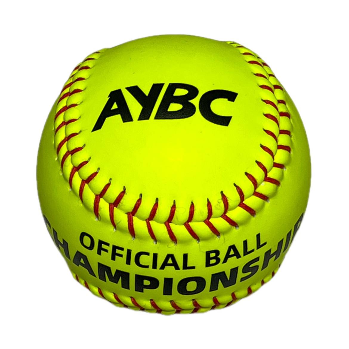 Aybc Chinese Ai Yongbo 12 -inch fluorescent soft core imitation leather slowly casts the baseball