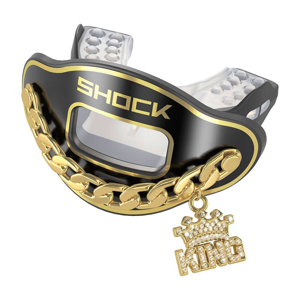 【New】 3D black gold diamond chain king