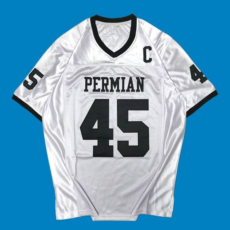European and American large -size sports speed dry short -sleeved rugby clothing mesh eyes are breathable embroidered retro hip -hop hip -hop dance couples