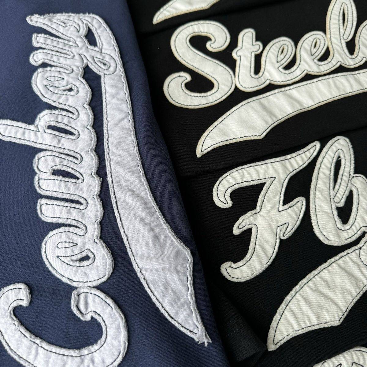 Clearance S Star Famous American Rugby Ice Hockey, Skimous Cotton Short -sleeved Men and Women Couple Fund Barne Patch Embroidery