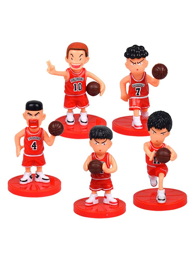 Internet celebrity basketball cake decorative ornament, refueling young dunk small basketball frame sneakers sports birthday plug -in