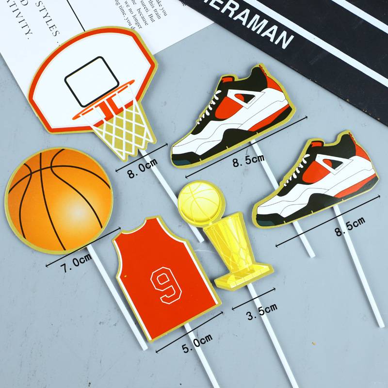 Basketball material bag-9 red jersey 5 copies