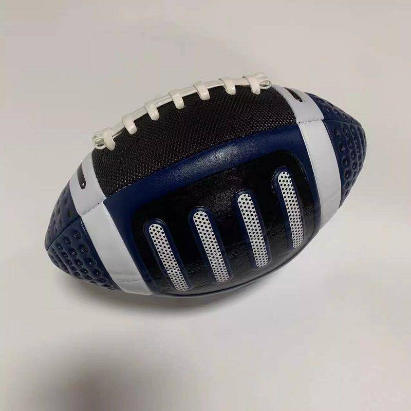 No. 3 striped blue