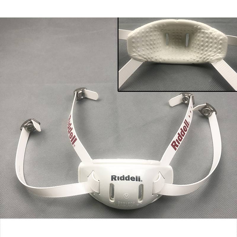 American rugby helmet Riddell helmet accessories under the Pakato adult helmet lower jaw support children lower jaw support