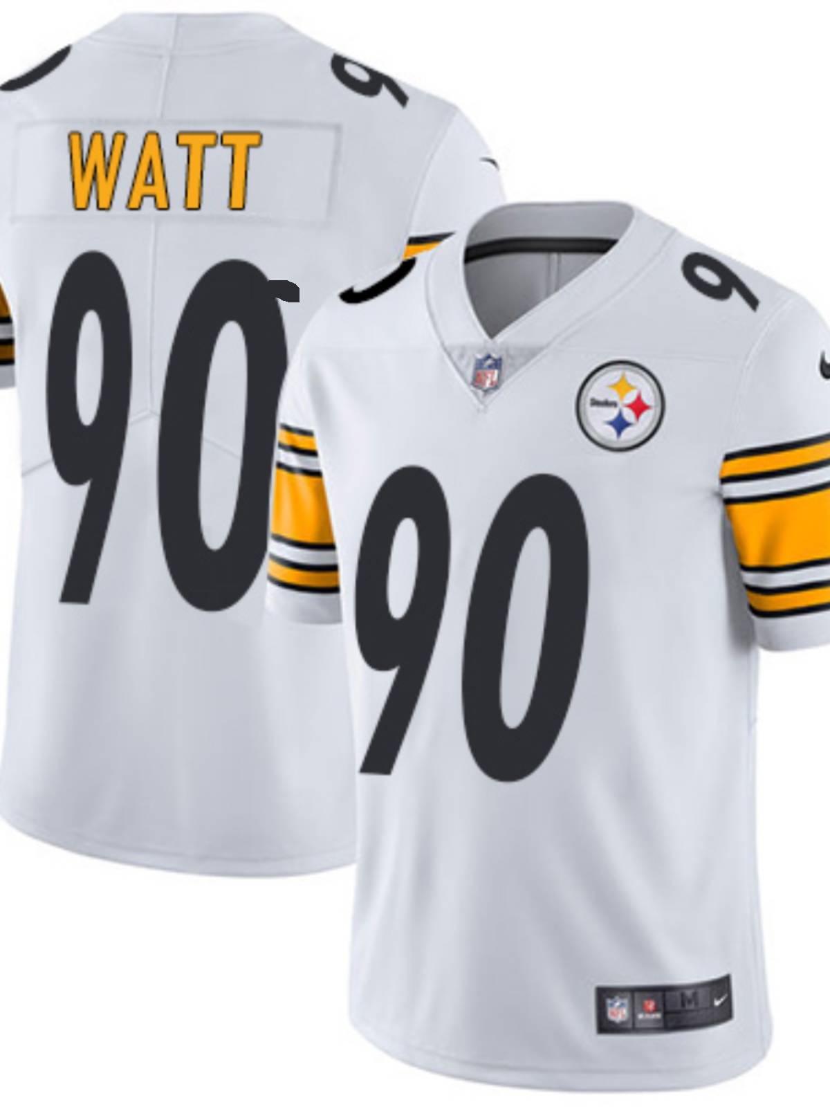 NFL olive Steel Team 84#Brown7#Roethlisberger 19#Schuster90#Watt jersey