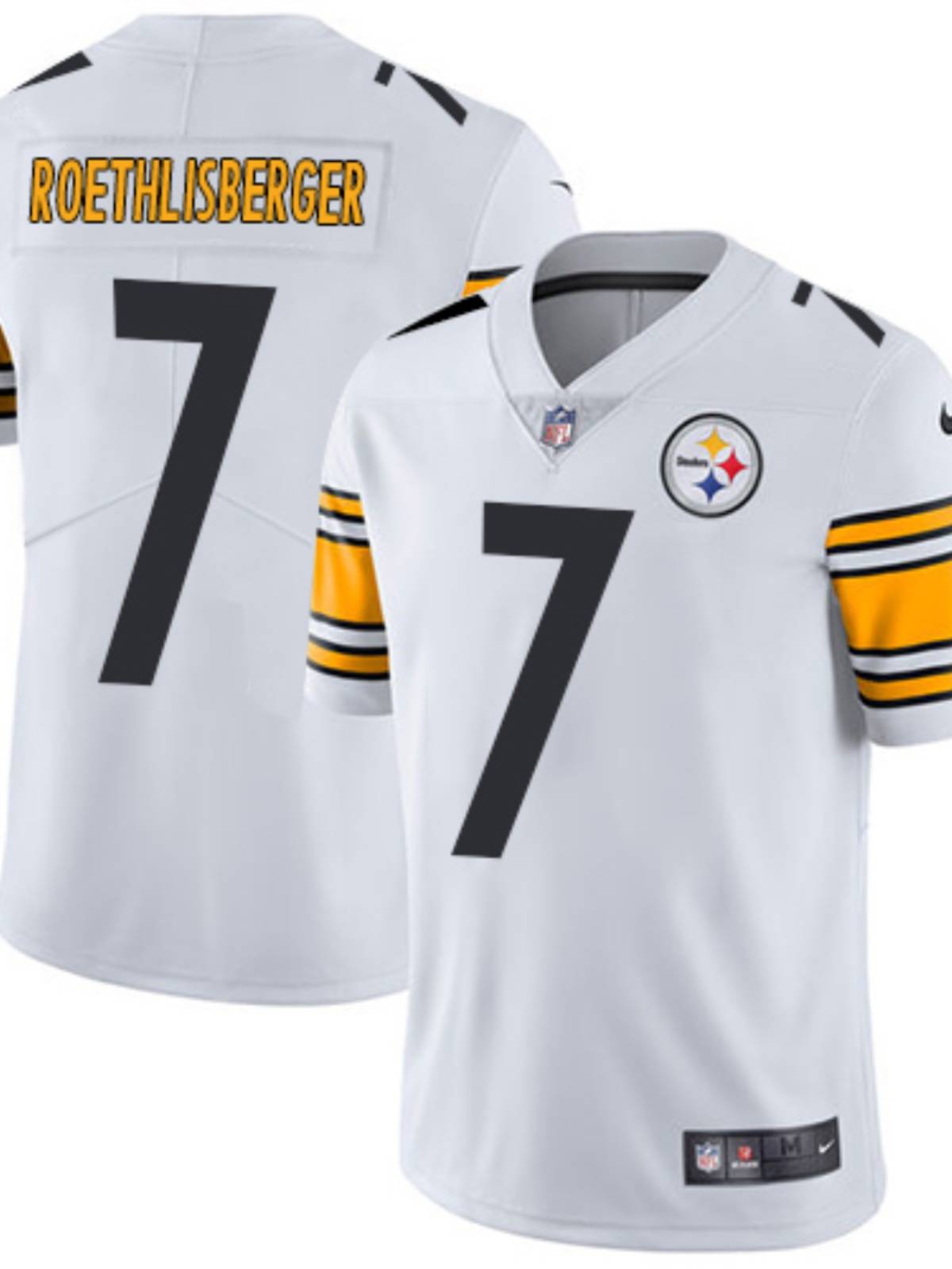 NFL olive Steel Team 84#Brown7#Roethlisberger 19#Schuster90#Watt jersey