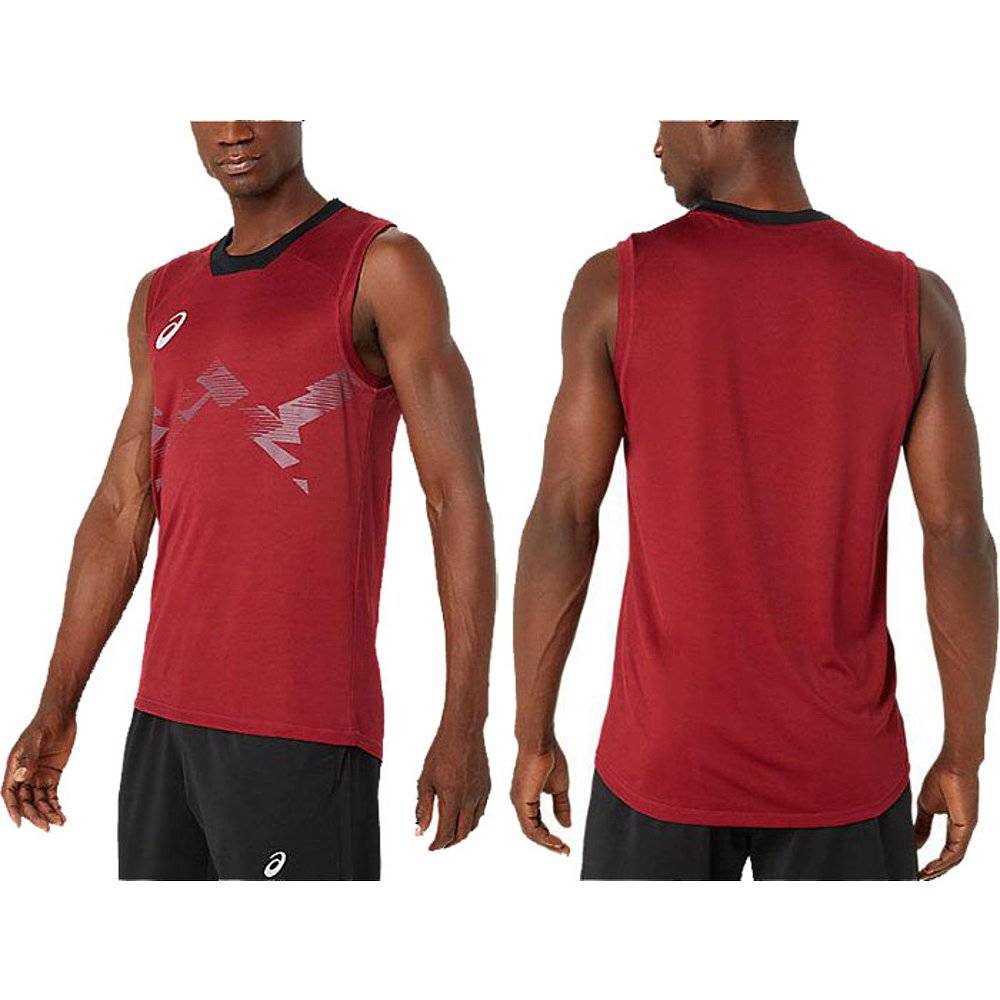 Self -employment | ASICS men's dry practice sleeveless rugby uniform top ASICS 2111B806