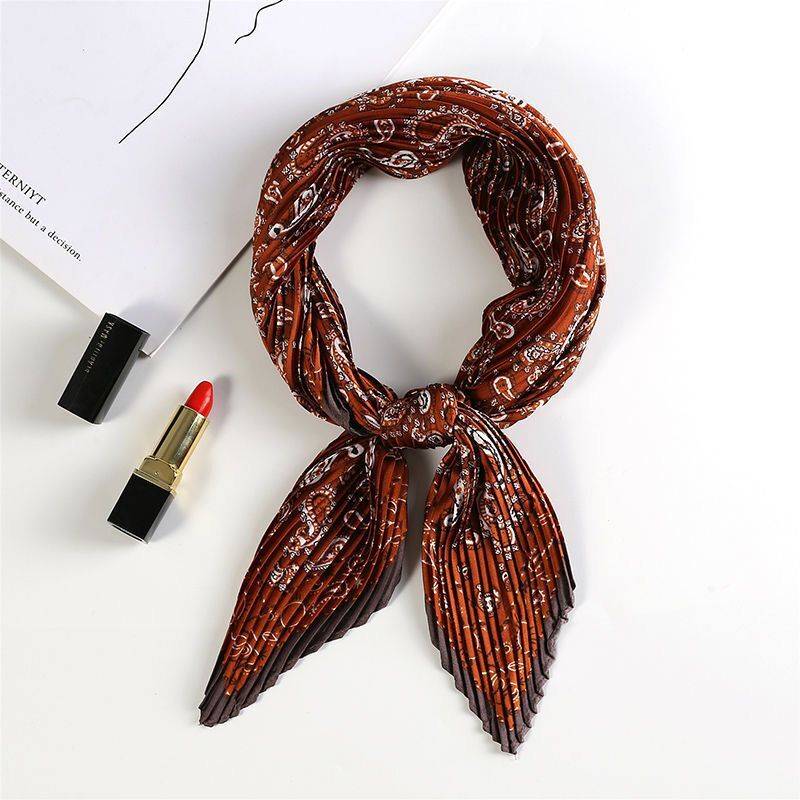 Dark Orange Head Scarf