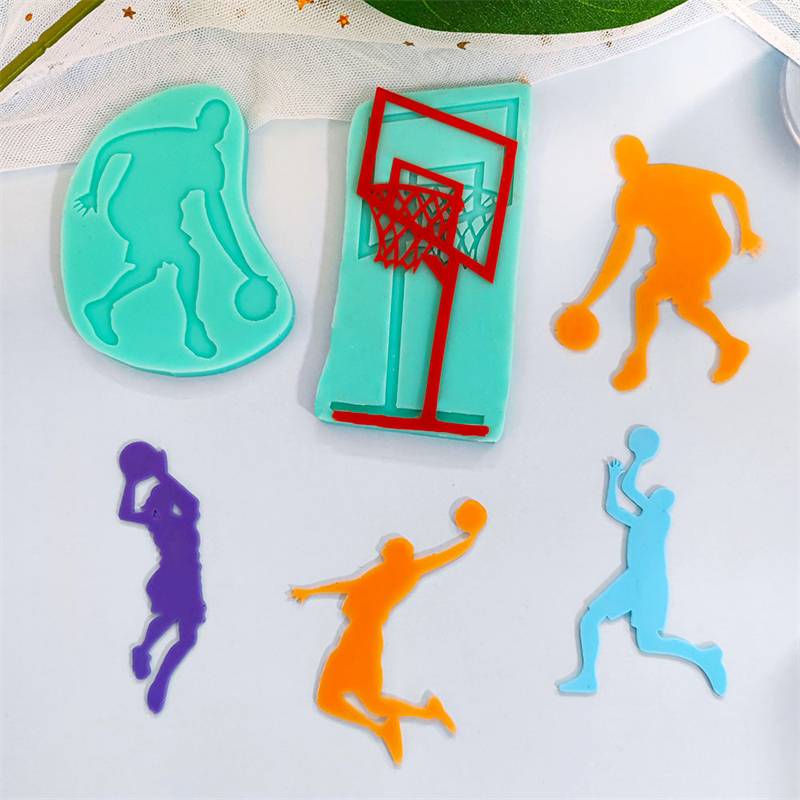 Basketball Football Baseball Baseball Golf Golf Rugby Silicone Silicon Mold Indoor Outdoor Sports Character Silry