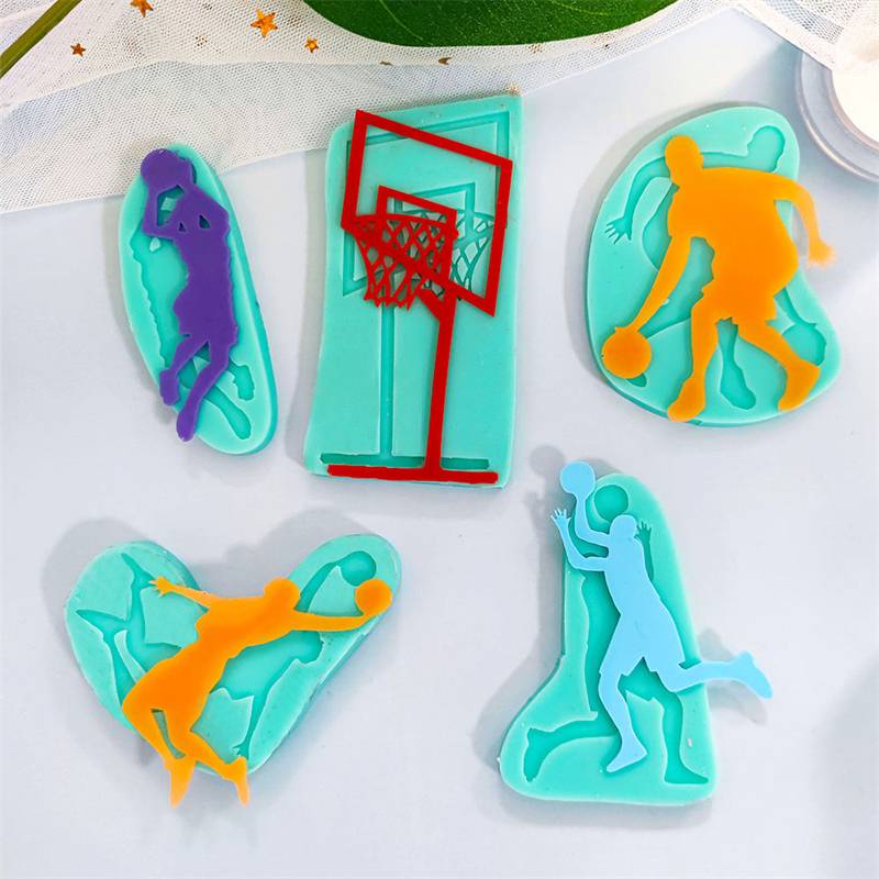 Basketball Football Baseball Baseball Golf Golf Rugby Silicone Silicon Mold Indoor Outdoor Sports Character Silry