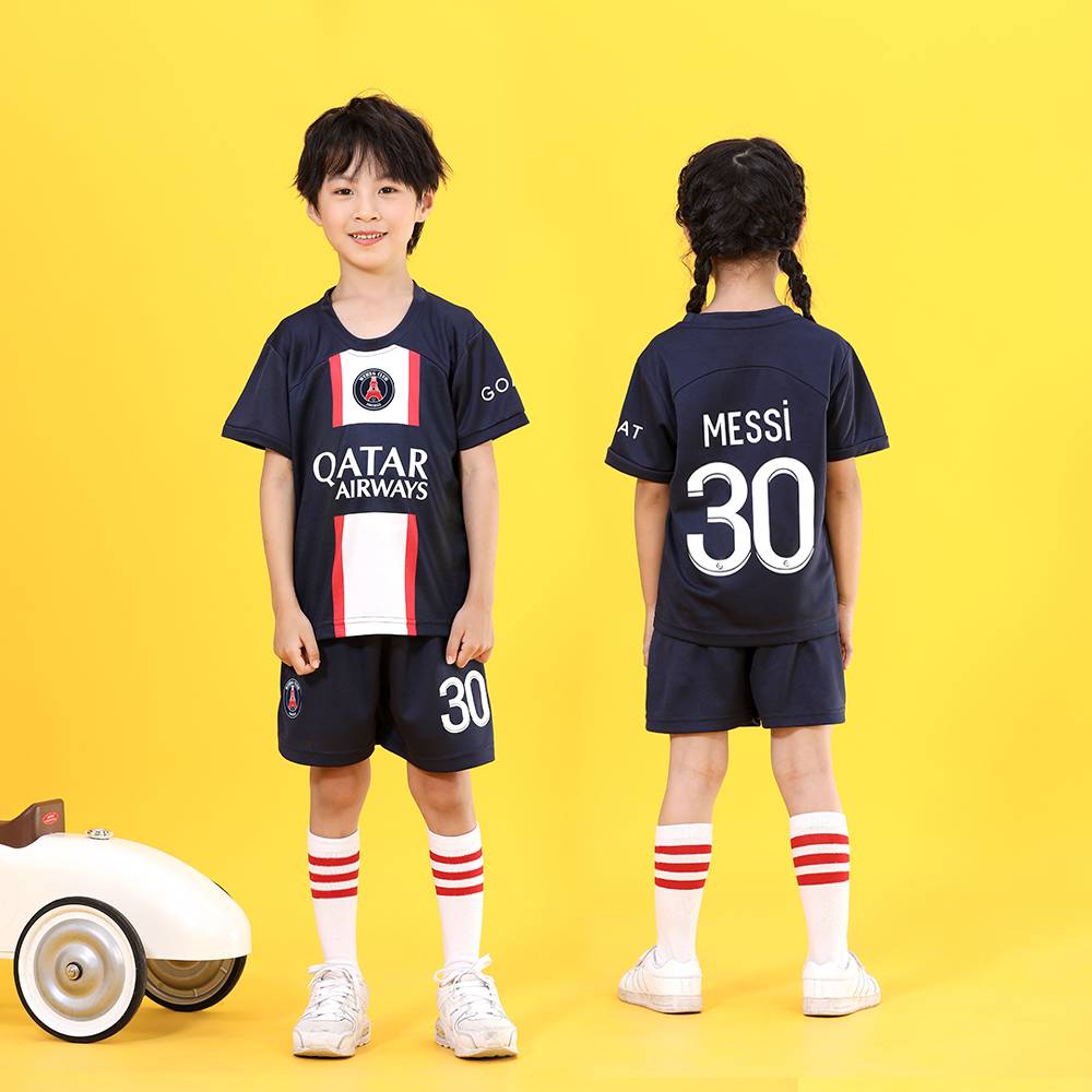 A GERMAN EUROPEAN CUP SUIT FOR YOUNG GIRLS IN A SOCCER DRESS FOR CHILDREN IN COLO, PORTUGAL