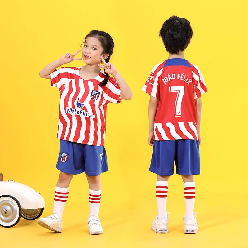 A GERMAN EUROPEAN CUP SUIT FOR YOUNG GIRLS IN A SOCCER DRESS FOR CHILDREN IN COLO, PORTUGAL
