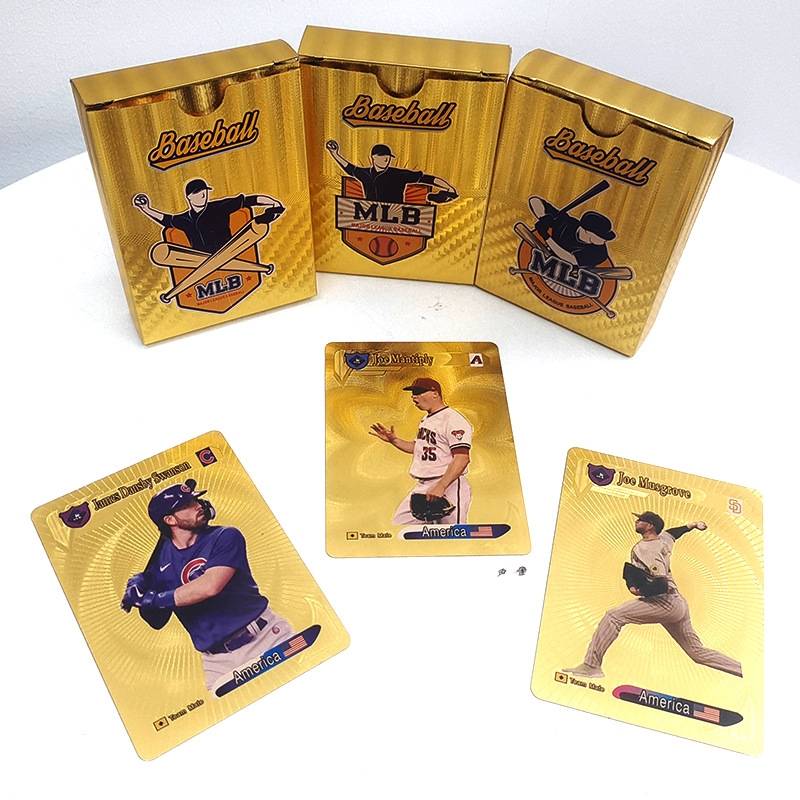 55 baseball gold card -g57