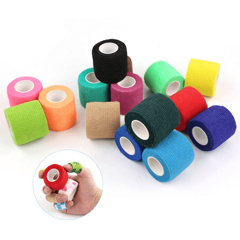 Horse Elastic Sports Self -stick Bandage Football Pet Pet Pet Pet Elastic Bandling Elbow Elbow Care Oks Protective Wir -Wir Knead