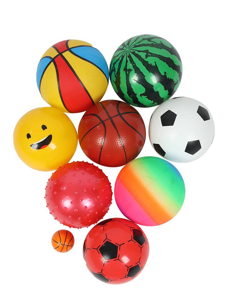 Small Pills Kindergarten Football Basketball Watermelon Ball Massage Ball Children's Ball Toys Infant Baby Plasma Ball