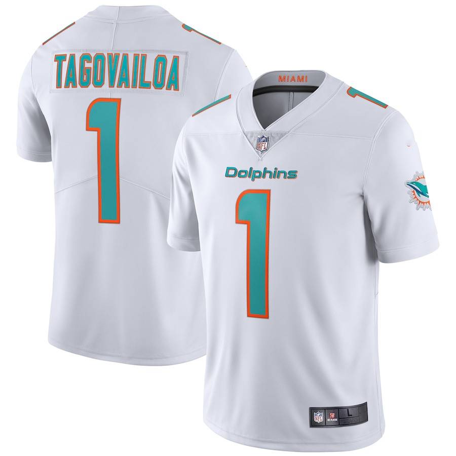 NFL Miami Dolphin Miami Dolphins Rugby Unit 1 No. 1 TUA TAGOVAILOA Sports
