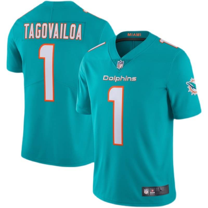 NFL Miami Dolphin Miami Dolphins Rugby Unit 1 No. 1 TUA TAGOVAILOA Sports