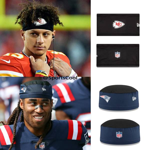 NFL rugby hairpiece antritzing sweat absorption head with a head scarf runs, fitness header, neck, face, head and hat