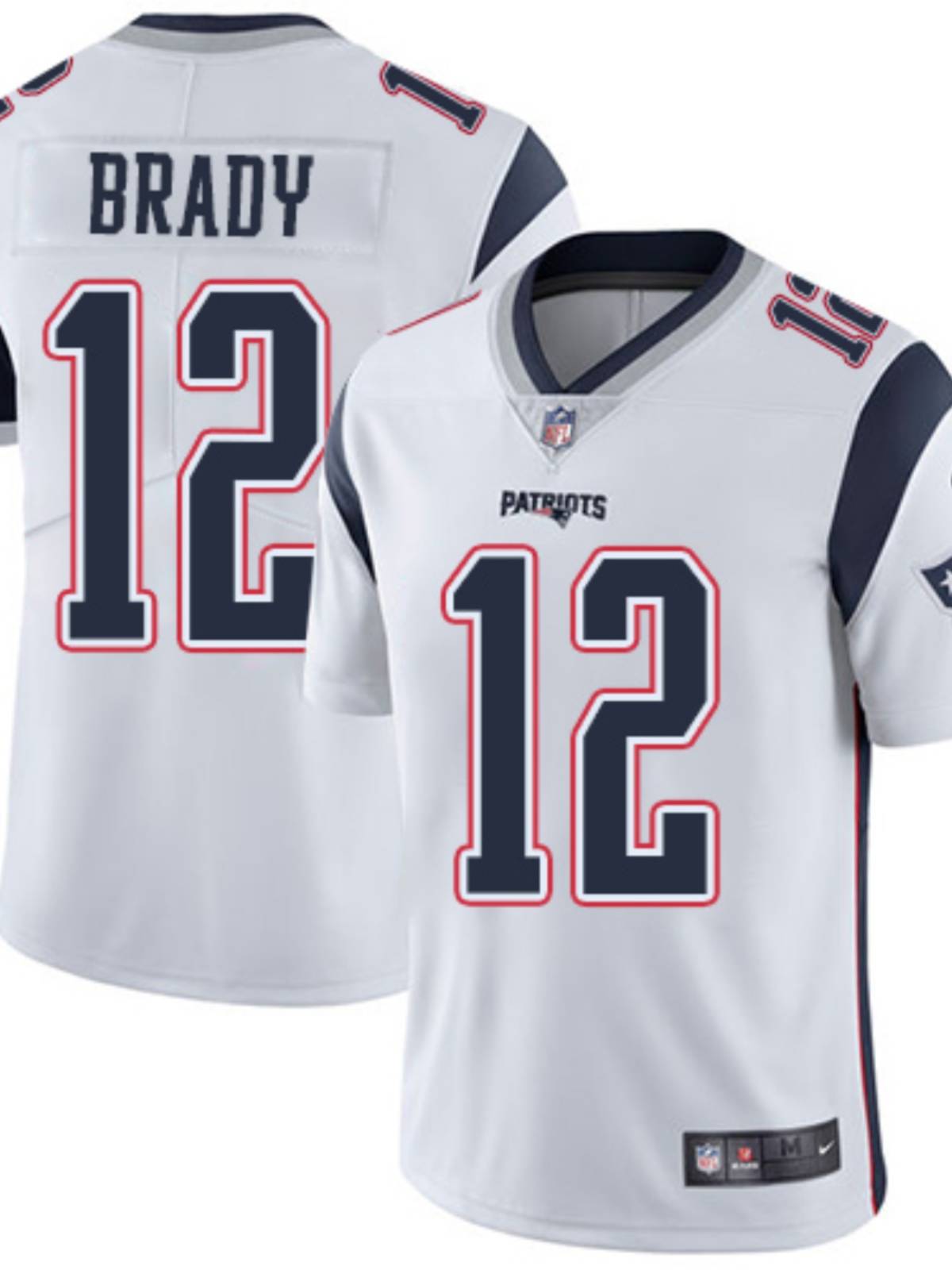 NFL jersey New England Patriots New England Patriot 15#12 Brady Jersey T -shirt
