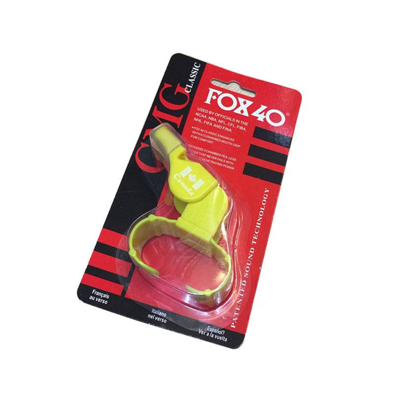 Fox mouth whistle finger (yellow)