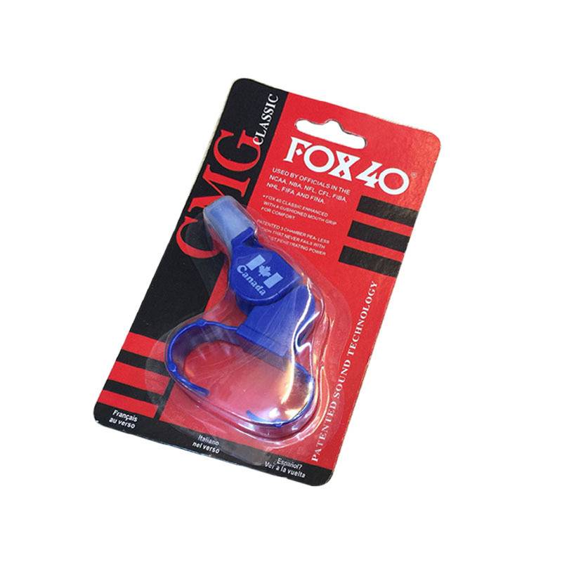 Fox mouth whistle finger model (blue)