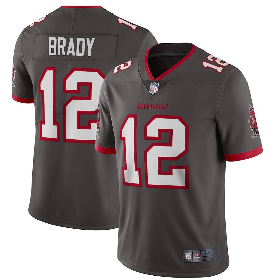 NFL Tampa Bay Bay Bay Bay BUCCANEER Squad No. 12 Tom Brady Jersey Male