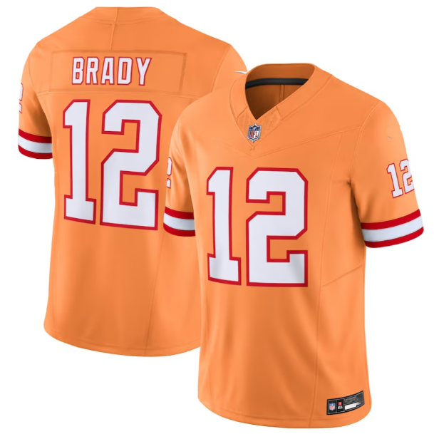 NFL Tampa Bay Bay Bay Bay BUCCANEER Squad No. 12 Tom Brady Jersey Male