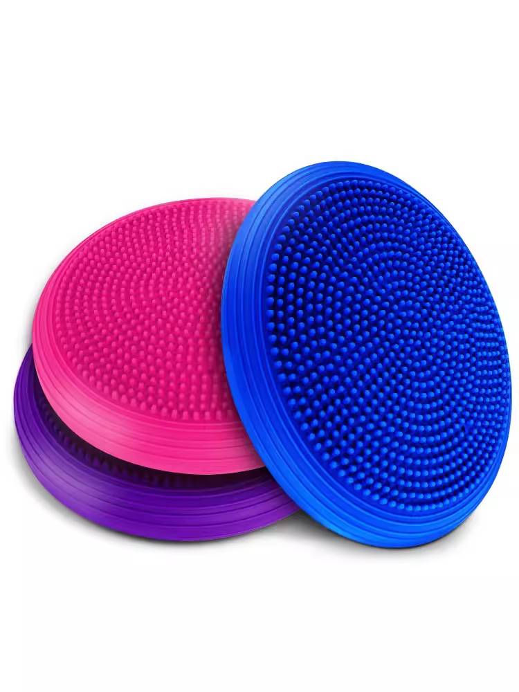 Balancing football ankle strength Joint rehabilitation air disk Children's basketball badminton fitness training equipment