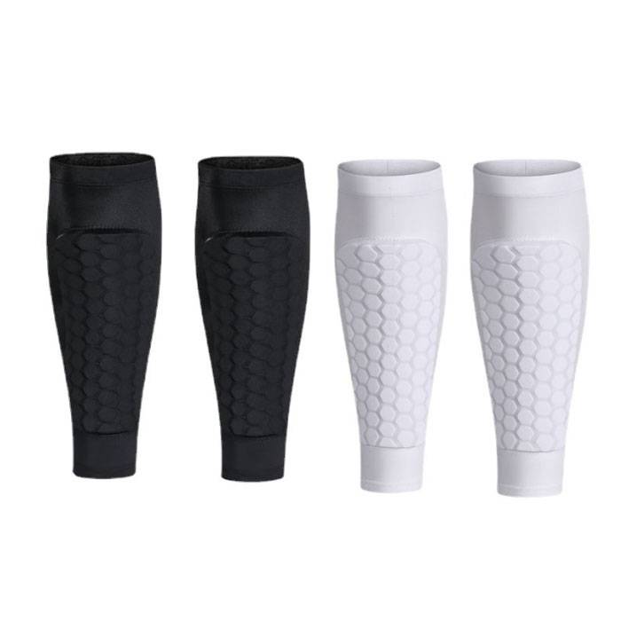 Protective calf covered with tibia protective sleeve sports board guard pads, anti -collision hard pull climbing ropes football socks, cover plates