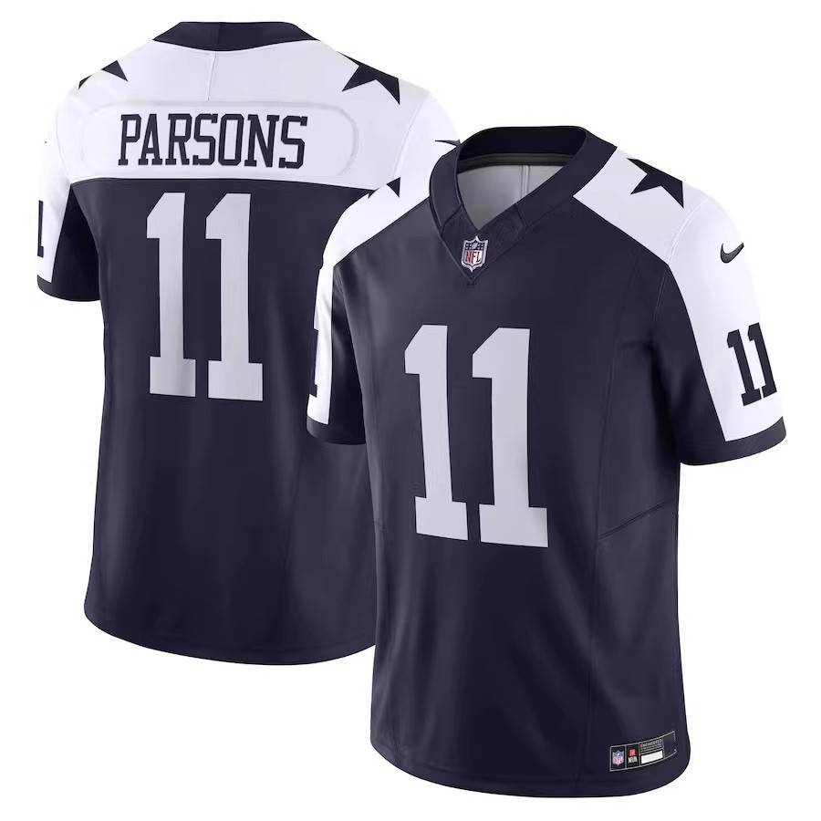 2023 NFL Dallas Cowboys 11# Micah Parsons olive jersey