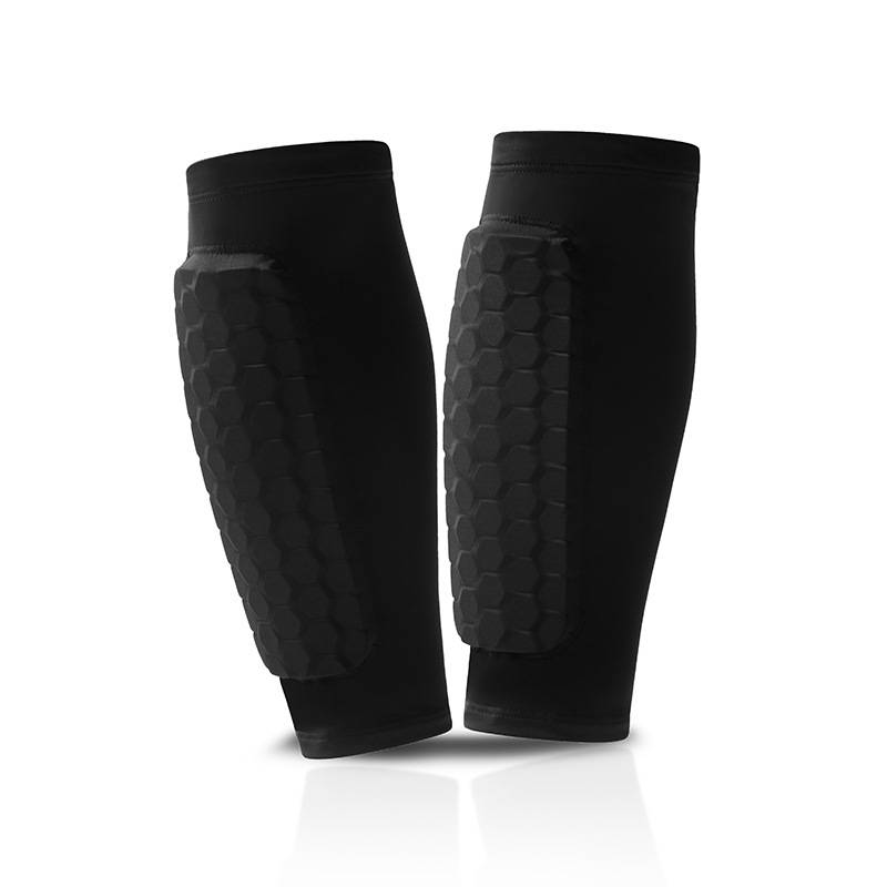 Protective calf covered tibial protective sleeve knee protective gear guards against hard pull climbing rope football knee padding socks and leg protection board