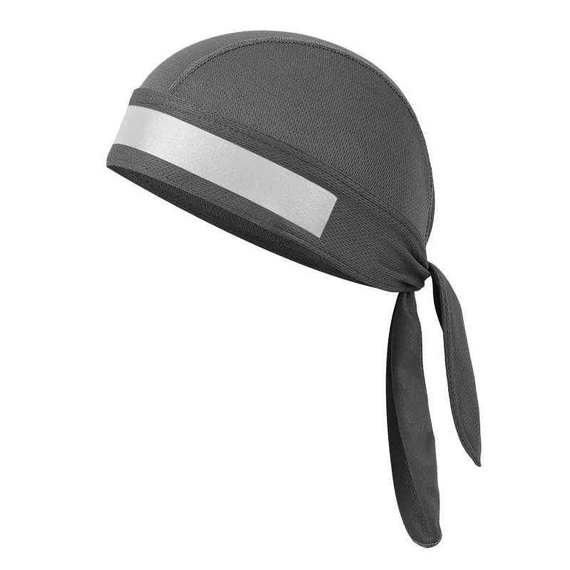 Pirate headscarf gray