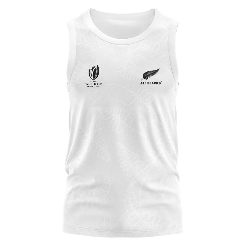 2024 New Zealand All Black Team vest women's clothing children's rugby uniform all black vest Rugby