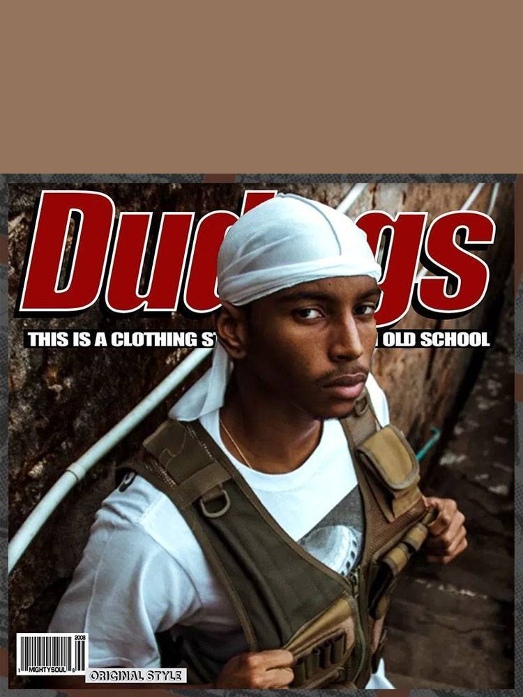Durag Bao Tuota Hip Hip Hiphop Street Dance Hip Hop Black West Coast Gang Rotate Booy Children