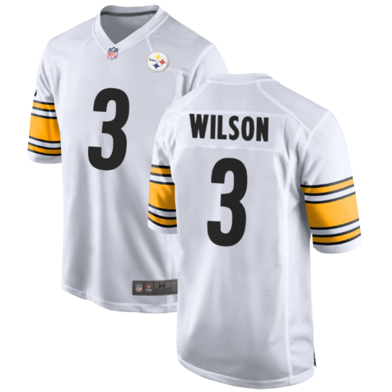 NFL Pittsburgh Steel Steelers Rugby Unit 3 Russell Wilson jersey Wilson men's clothing