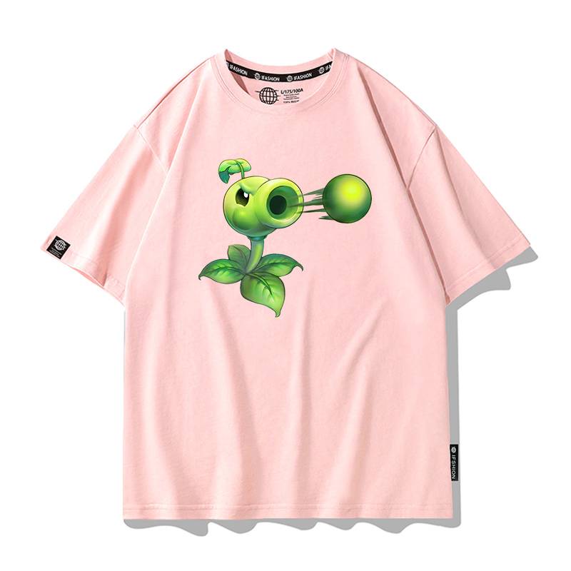 Short -sleeved pink 2