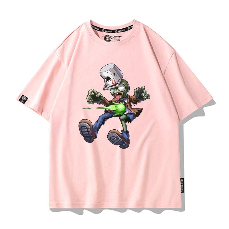 Short -sleeved pink 3