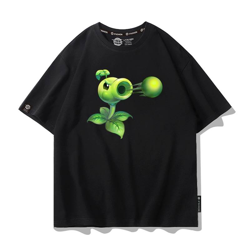 Short -sleeved black 2