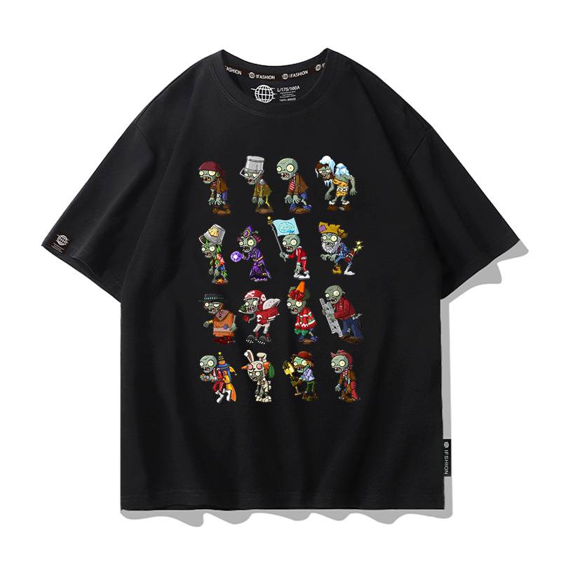 Short -sleeved black 5
