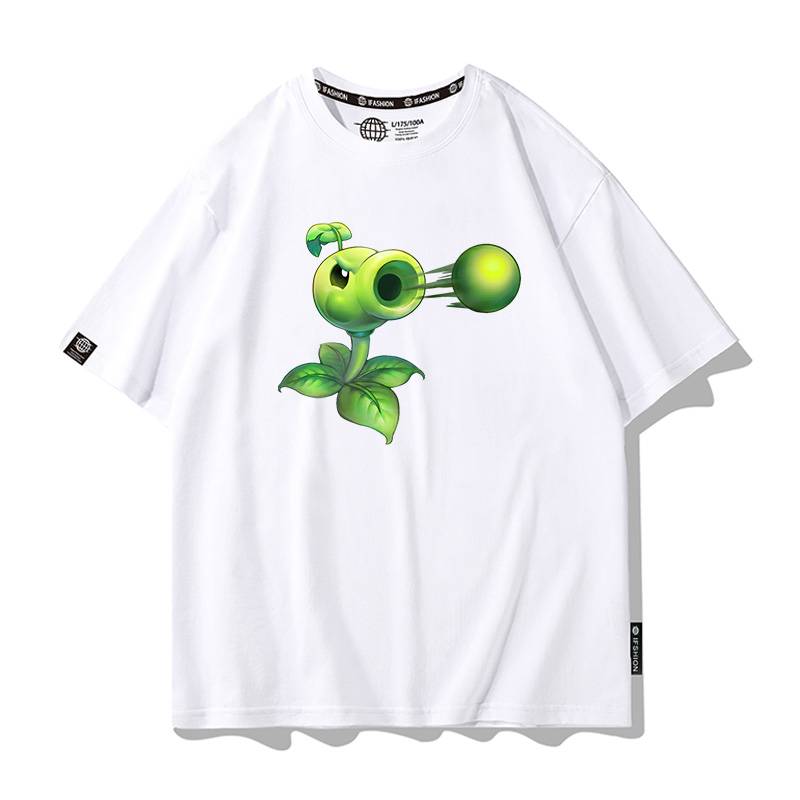 Short -sleeved white 2