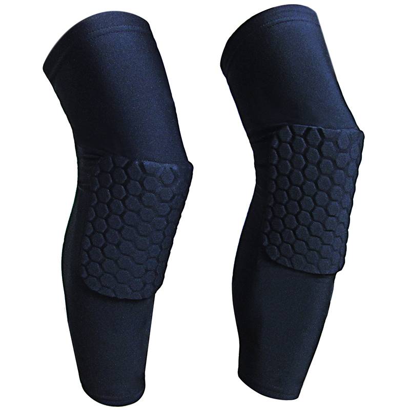 Black knee padding pair