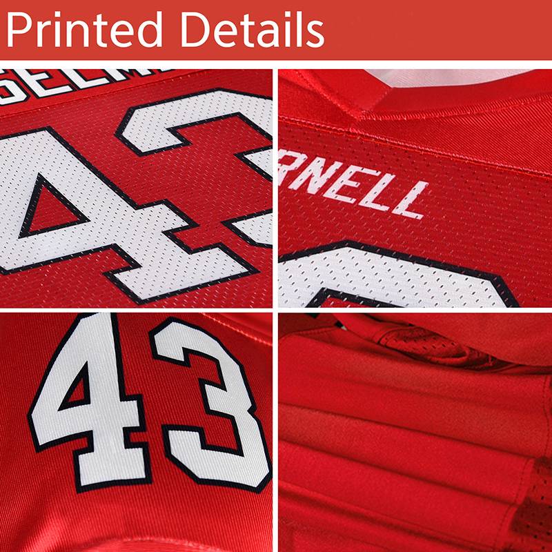 American rugby uniforms male custom summer breathable retro sports short -sleeved competition ball clothing embroidery custom training suit