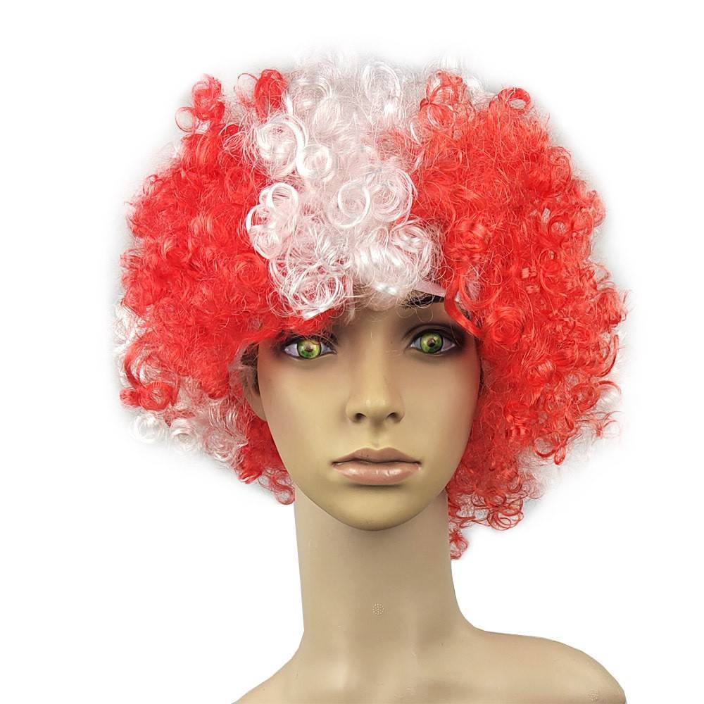 Danish fans wigs