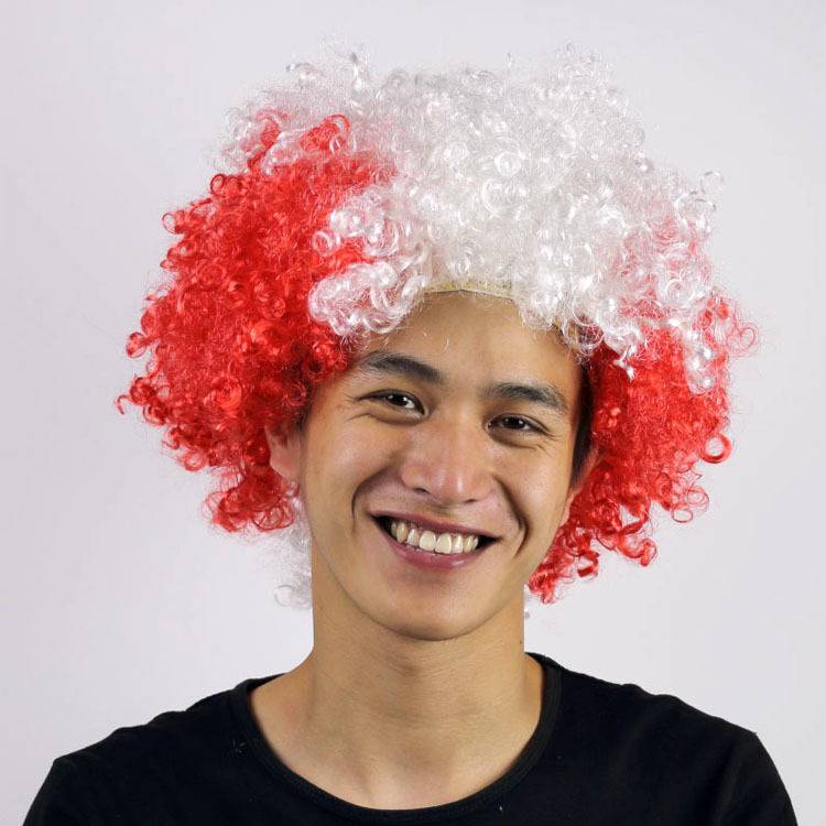 Austrian fans wigs