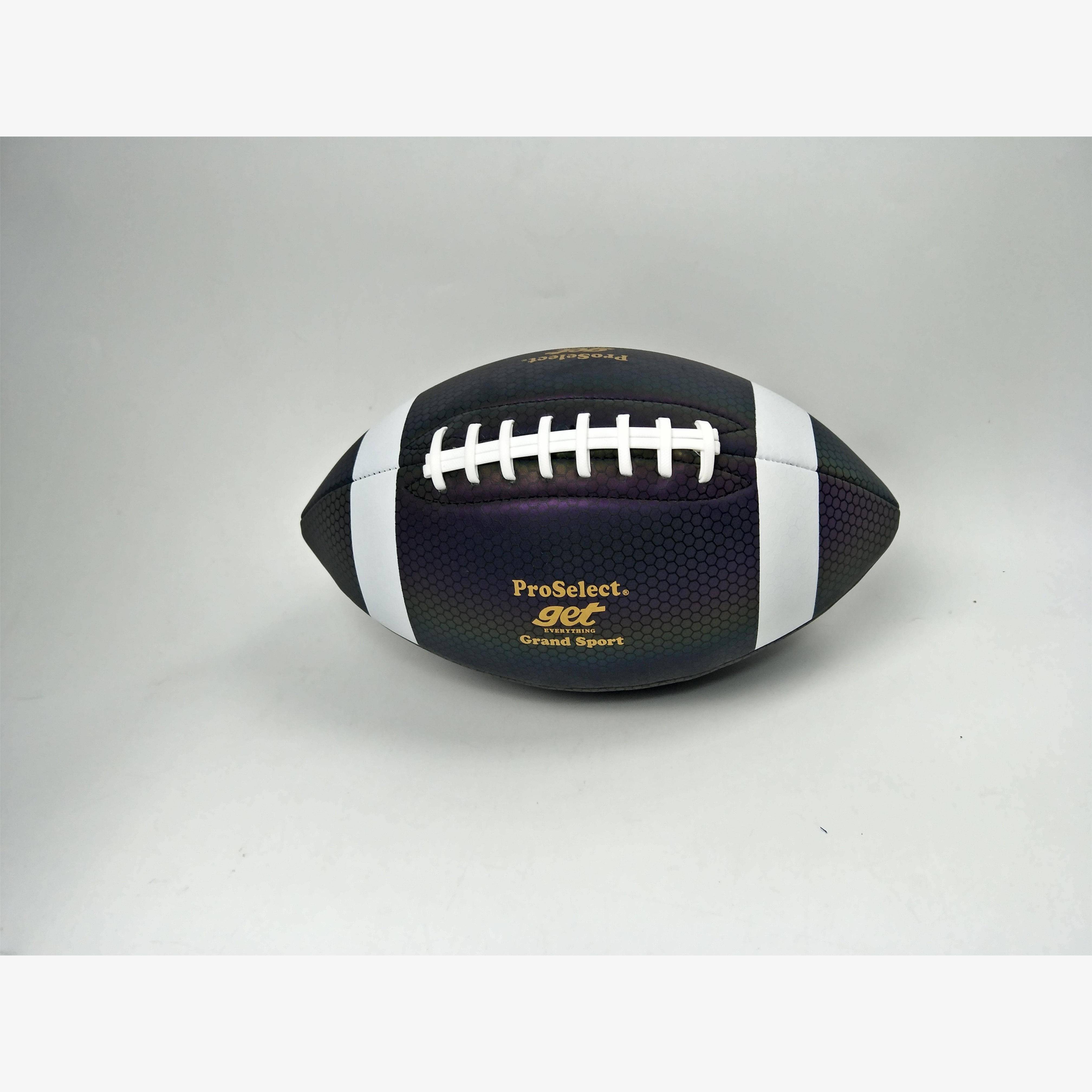 American Rugby TouchBack Training Ball No. 6 PROSELECT Colorful reflective Rugby
