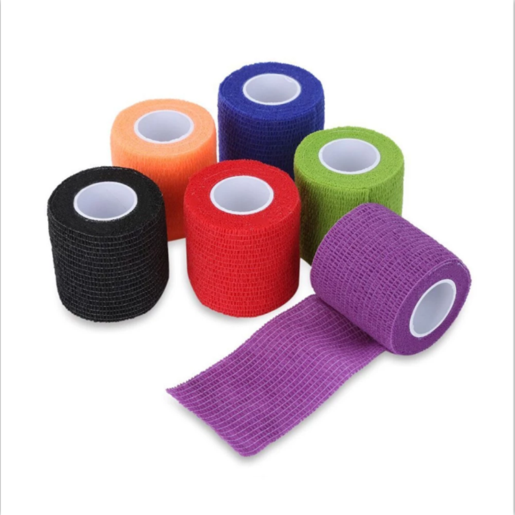 Elastic self -stick bandage football blue ball scar sports elastic bandage bandage knee elbow protective finger finger finger ankle