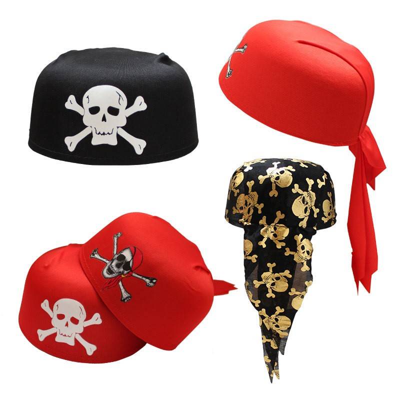 Pirates of the Caribbean Halloween COS Adult Children, Pirates, Pirate Clothing, Toys Eye Holding Hook Hook Weapon