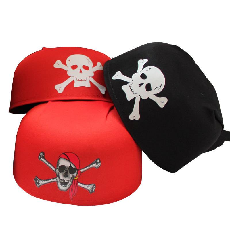 Pirates of the Caribbean Halloween COS Adult Children, Pirates, Pirate Clothing, Toys Eye Holding Hook Hook Weapon